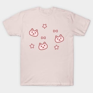 Dog + Star + Bone Red T-Shirt